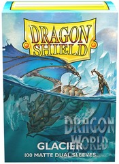 Standard Sleeves - Dual Matte Glacier - 100CT - Dragon Shield